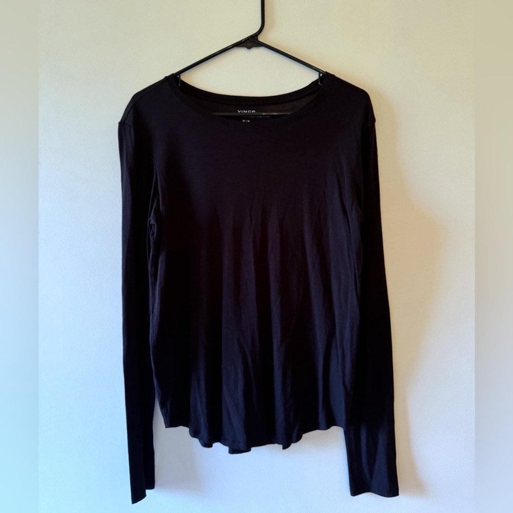 VINCE - Navy Long Sleeve Shirt - Size Medium - Excellent condition - worn once